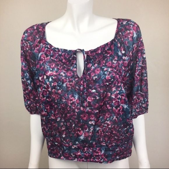 Anthropologie Tops - Anthro‎ Edme & Esyllte Floral Cotton Blouse